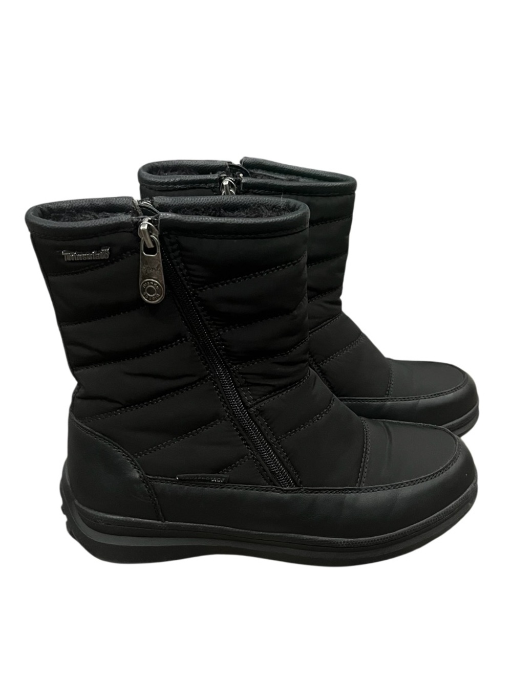 Blondo Sport Double Zipper Winter Boots Black Size 9 M